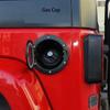 Fuel Filler Door Transparent Gas Tank Cap Cover Accessories For Wrangler JK Unlimited 2/ 4Door Sport Rubicon Sahara 2007-2017