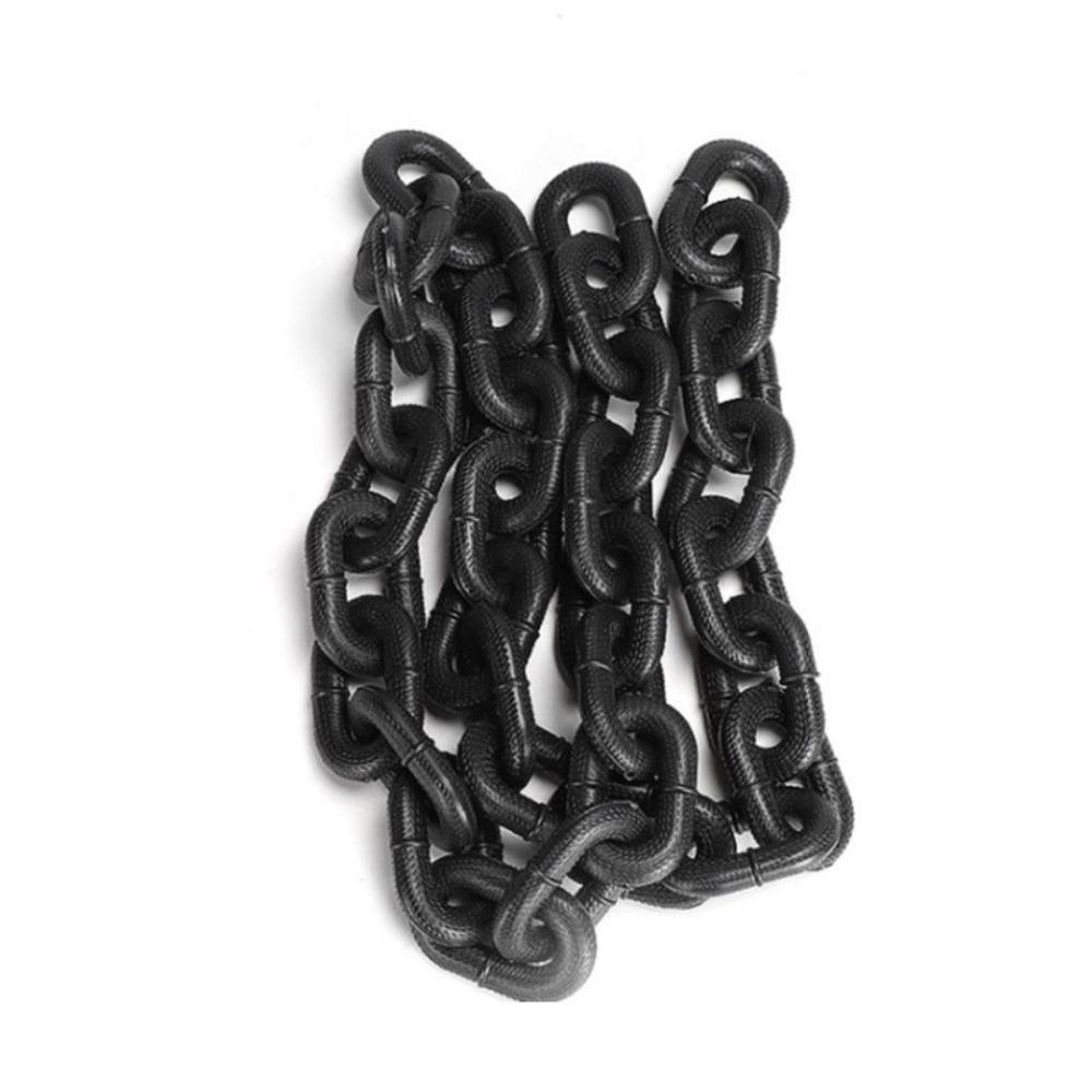 

Пластиковая Имитация Собачьей Цепи Старого Стиля Поводок для Питомца Смешная Веревка для Выгула Собаки Щенок S чёрный