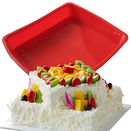 

Modern No Deformation Baking Cake Tool DIY Baking Silicone Mold Household Supplies Cake Pan