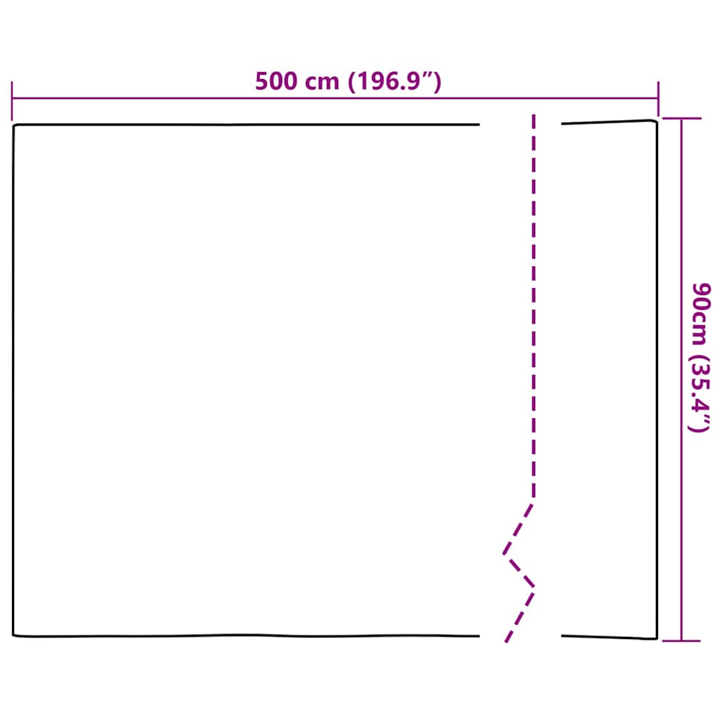 Static Window Film Flower Pattern 90 x 500 cm PVC