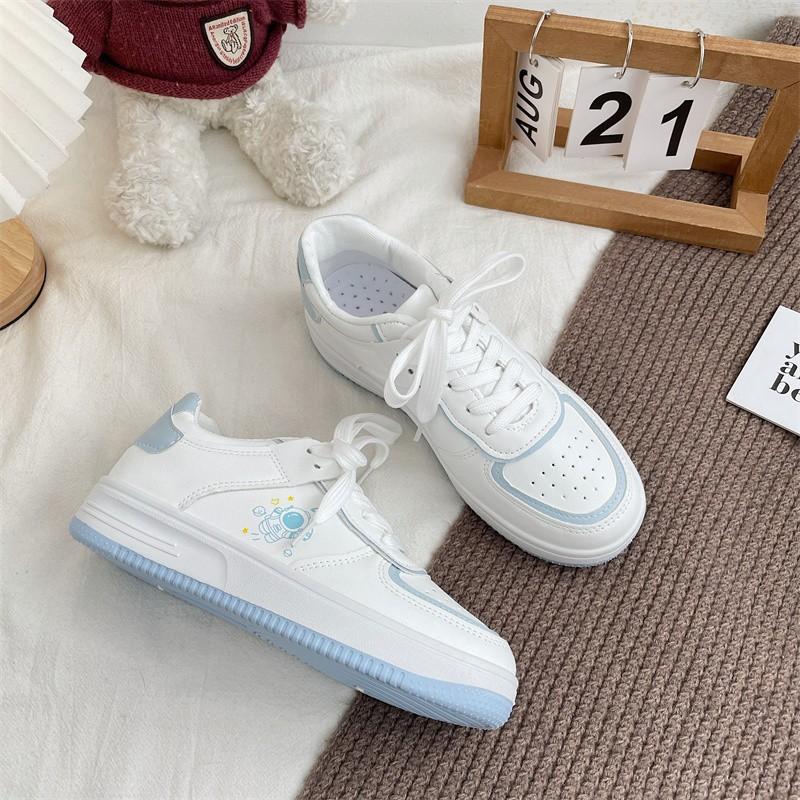 Astronaut 22 New Spring and Autumn Breathable Platform Sports and Leisure Board Shoes Ins Tide