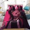 3D Print O-Ookami Mio Bedding Set Soft Comforter Cover With 1/2pcs Pillow Shams For Kids Adults Duvet Cover Microfiber