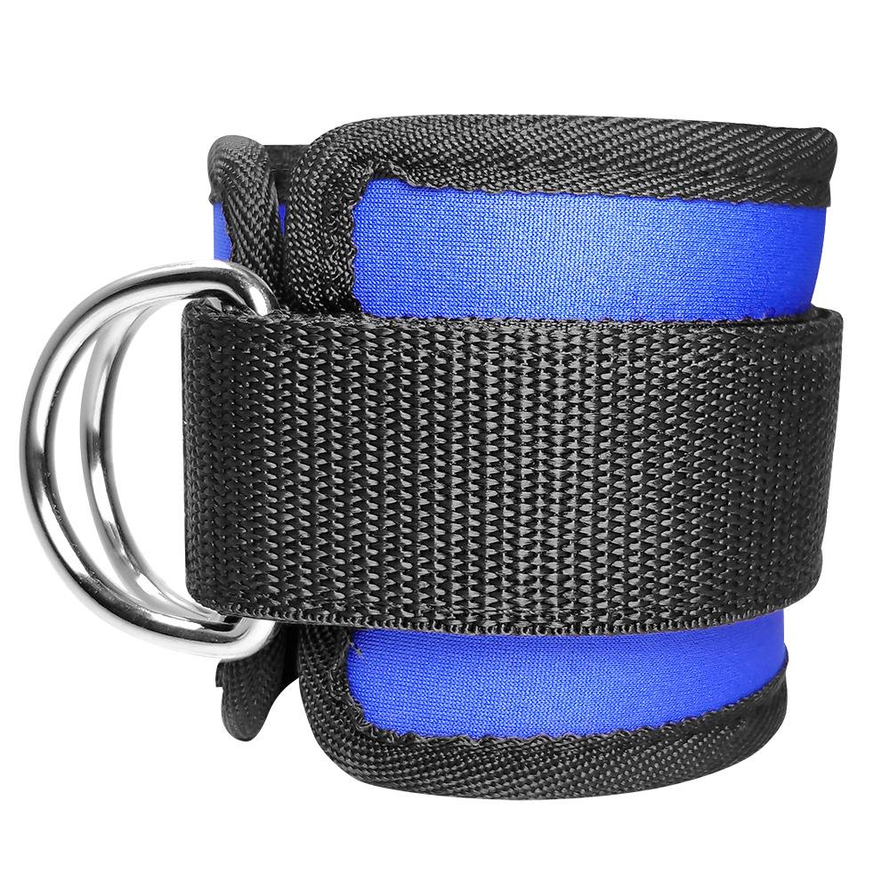 1 pack Ankle straps for fitness,  pulley for leg strength training in the gym with buckle, sports protector, safety adductors