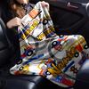 Custom Name Cute Cars Theme Printed Blanket - Perfect for Couch, Bed, Travel & Outdoor Use | Machine Washable, Cozy & Durable.