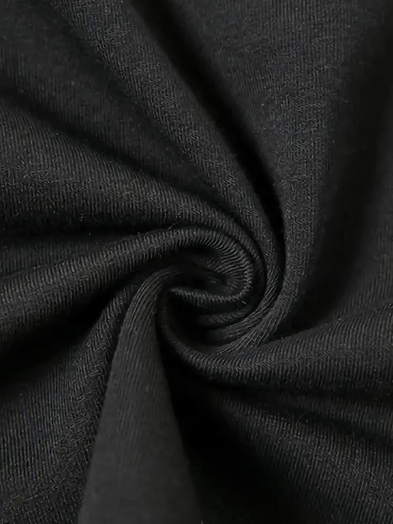 European sizes Men's Patriotic Deer Print T-Shirt, Crew Neck Short Sleeve Regular Fit, Casual Style