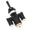 Air Toggle Valve Switch Improve Driving Experience Precise Control 818 0007 000 Replacement for Peterbilt 379 Truck