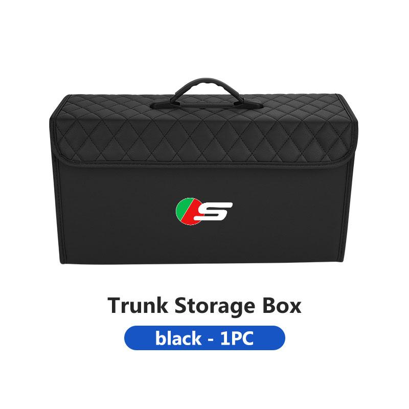 For Jaguar Car Interior Trunk Storage Box Leather Tools Storage Case Bag XF XJ XE XK S-Type F-Type X-Type F-Pace I-Pace E-Pace SS2
