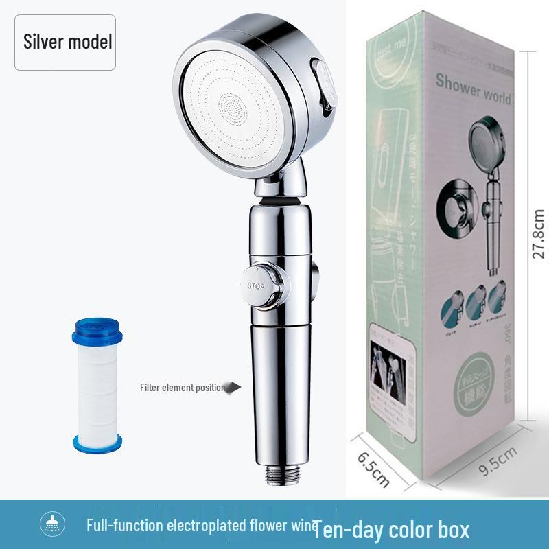 

Трехрежимный ручной напорный душевой набор