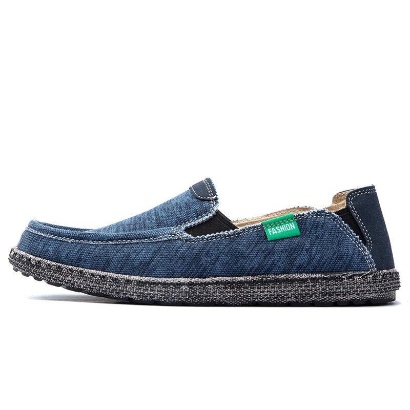 Large size canvas shoes summer new cloth shoes soil retro lazy casual shoes