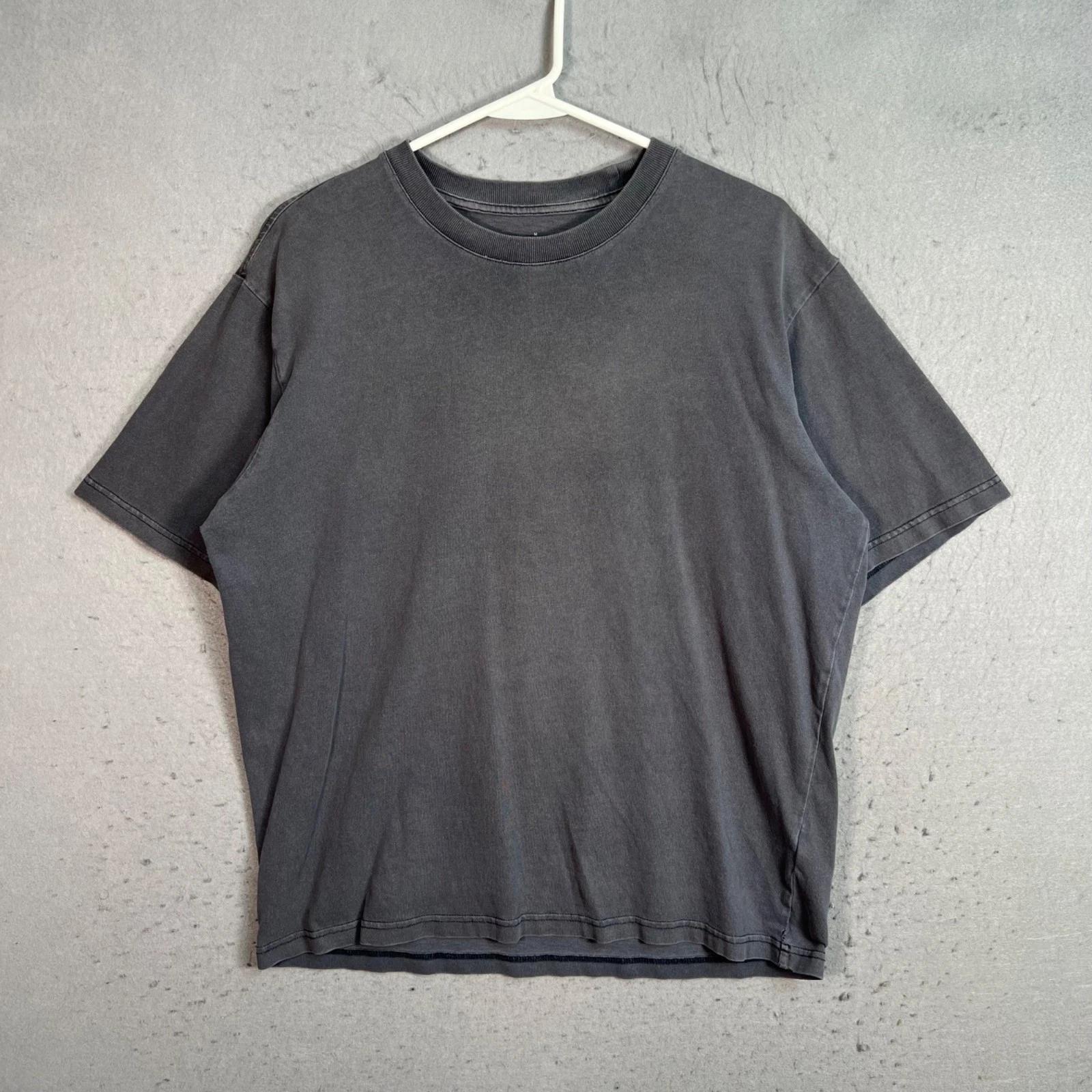 

Everlane Мужской Размер Средний Окрашенная в готовом виде Тяжелый Хлопковый Футболка Стирка Черный 3XL