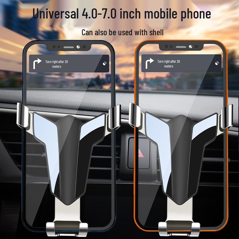 Universeller Auto-Handyhalter aus Aluminiumlegierung mit automatischer Verriegelung für Lüftungsschlitz