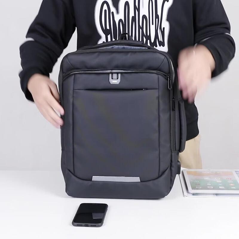 Li Shen Expandable Business Travel Laptop Backpack