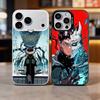 Kaiju No.8 Monster Colorful Silver Back Phone Case For IPhone 17 16 15 14 13 12 11 Plus Pro Max Plus