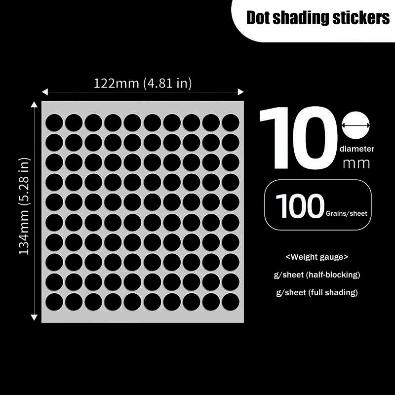 New 100pcs Black Light-Blocking Stickers For VR Glasses AI Intelligent Glasser Record Video Shading Sticker Privacy Stickers