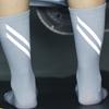 1 par Reflekterande Reflekterande Cykelstrumpor Svettabsorberande Deodorerande Reflekterande Sportsstrumpor Slitstarka Unisex