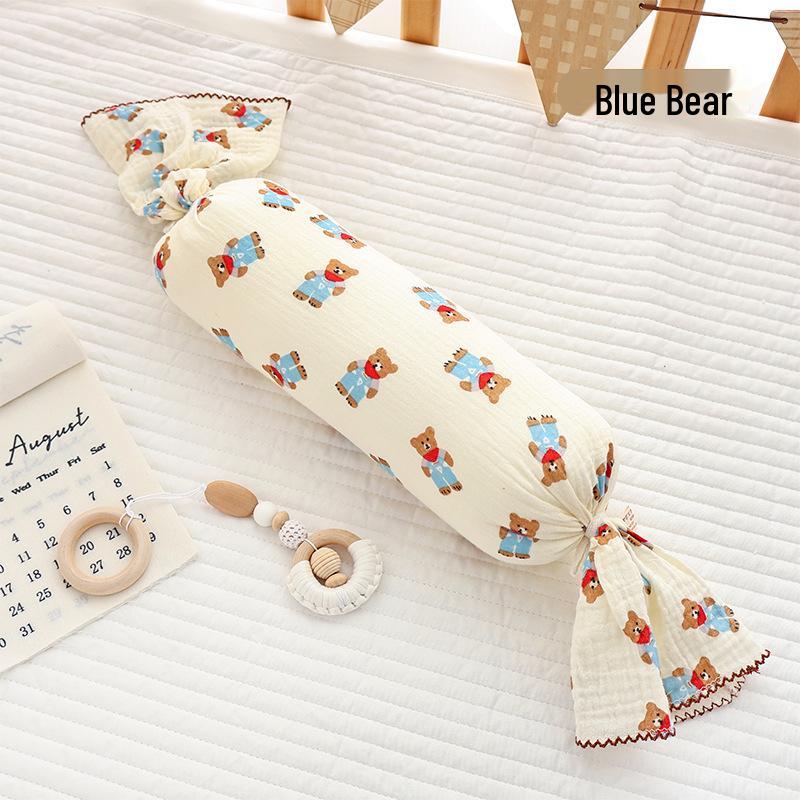 

A-Class Pure Cotton Baby Pillow - Anti-Rollover, Breathable, Sweat-Absorbent Comfort for Newborns