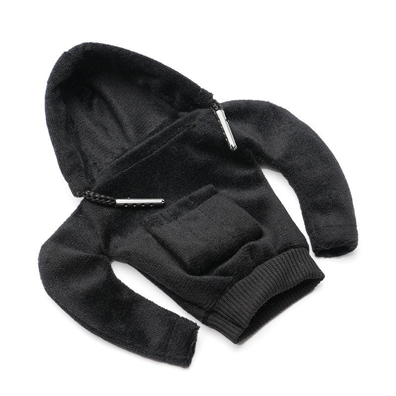 Car Gear Handle Cover Gear Lever Decorative Printing Creative Sweater Hoodie Protection Gear Shift Clothes
