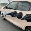 Kryt nabíjecího portu auta proti dešti, Kryt zástrčky nabíječky EV Magnetický průhledný kryt pro elektrické vozidlo Voděodolný venkovní nabíjení