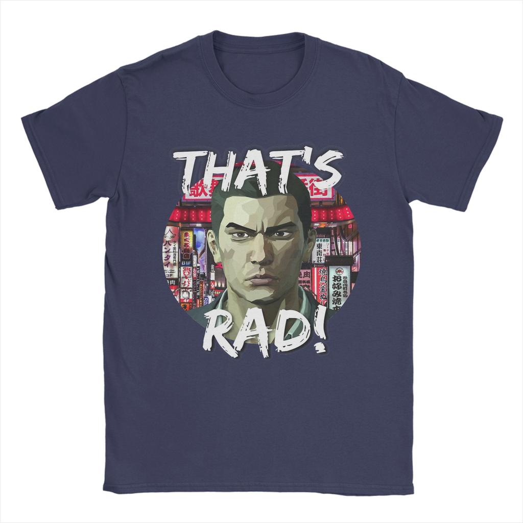 Mens Kiryu Thats rad Yakuza T Shirts 100 Cotton Tops Hipster Short Sleeve Crew Neck Tees Printed TShirt