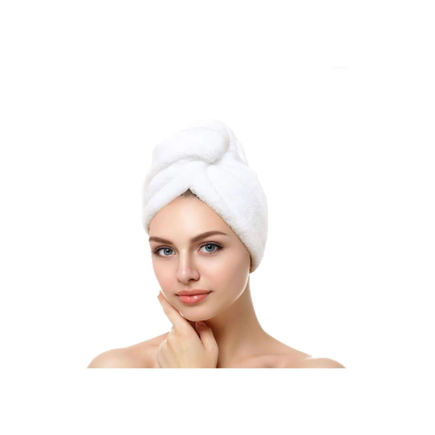 

Premium Buttoned Towel Bonnet синій