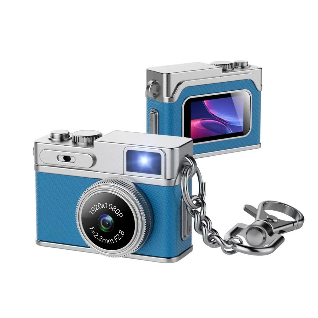 Magecam Retro digitální fotoaparát 1080P Videorekordér LED přisvětlení 0,96palcový IPS displej Přenosný Mini digitální fotoaparát