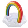 Baby Swimming Float Rainbow Inflatable Children Swimming Ring with Safety Float Seat