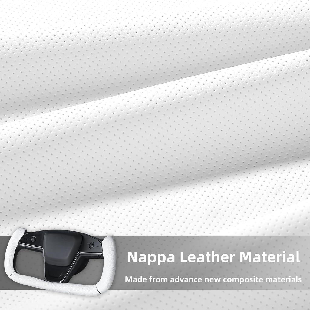 Steering Wheel Cover For Tesla Yoke Steering Wheel Cover Zied For Tesla Model S -Present/Model X -Present Accessories,Anti-Slip,Comfortable