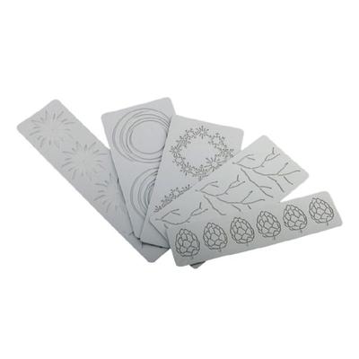 Decoração de Borda de Bolo Profissional Ferramentas de Confeitaria de Cozinha Moldes de Silicone para Fondant