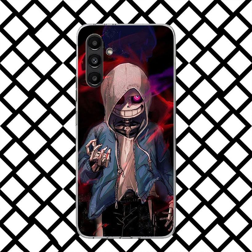 U-Undertale Sans Doggo Phone Case for Samsung Galaxy A17 A37 A57 A16 A26 A36 A56 A15 A25 A35 A55 A14 A24 A34 A54 A13 A23 A33 A53
