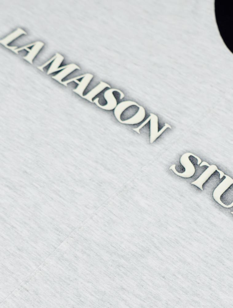 LA MAISON STUDIO Separate Ringer Short Sleeve Ashgray(Fcg2Ts811M)