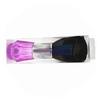 Barber Neck Duster Brush with Soft Gentle Bristles for Easy Hair Cleanup and Ergonomic Crystal Handle