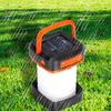 Solar Rechargeable LED Flashlight Power Camping Tent Light Torch Lantern Lamp