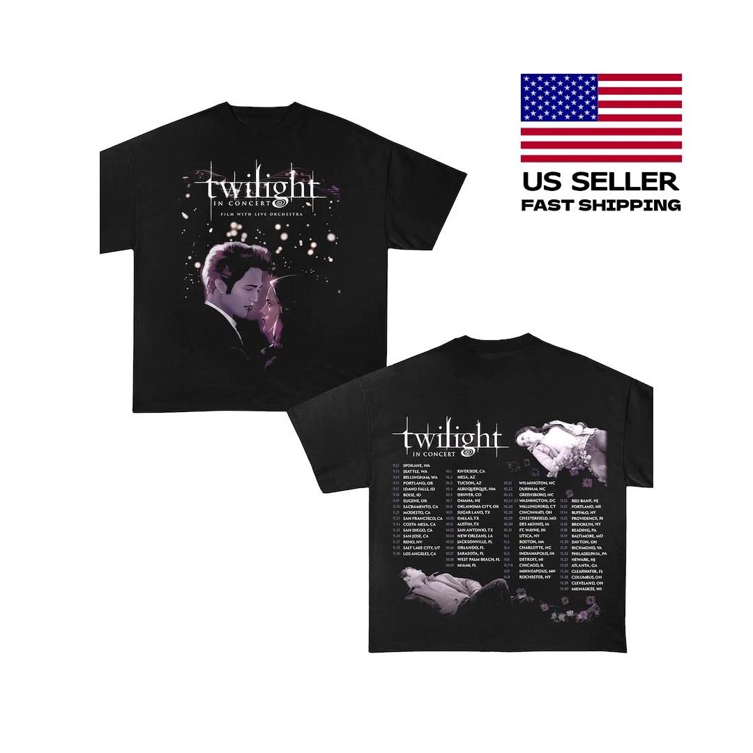 Hot Apparel Twilight Tour 2026 Shirt Twilight in Concert T-shirt All Size S-4XL S