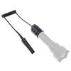 Full Metal 2 Button Remote Pressure Tail Switch for T20 IR Flashlight Professional Black Control