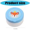 Infant Powder Puff Container Toddler Powder Puff Holder Gentle Care Easy To Carry for Sensitive Skin for Bath Time