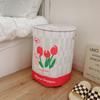 Laundry Basket Cute Cartoon Foldable Waterproof Large Capacity Dirty Laundry Basket for Dormitory