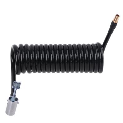 Reinforced Polyurethane Recoil Air Hose with Restrictor Industrial Fast Coupler and Plug 10/16/23/49 Feet (3/5/7/10/15m)