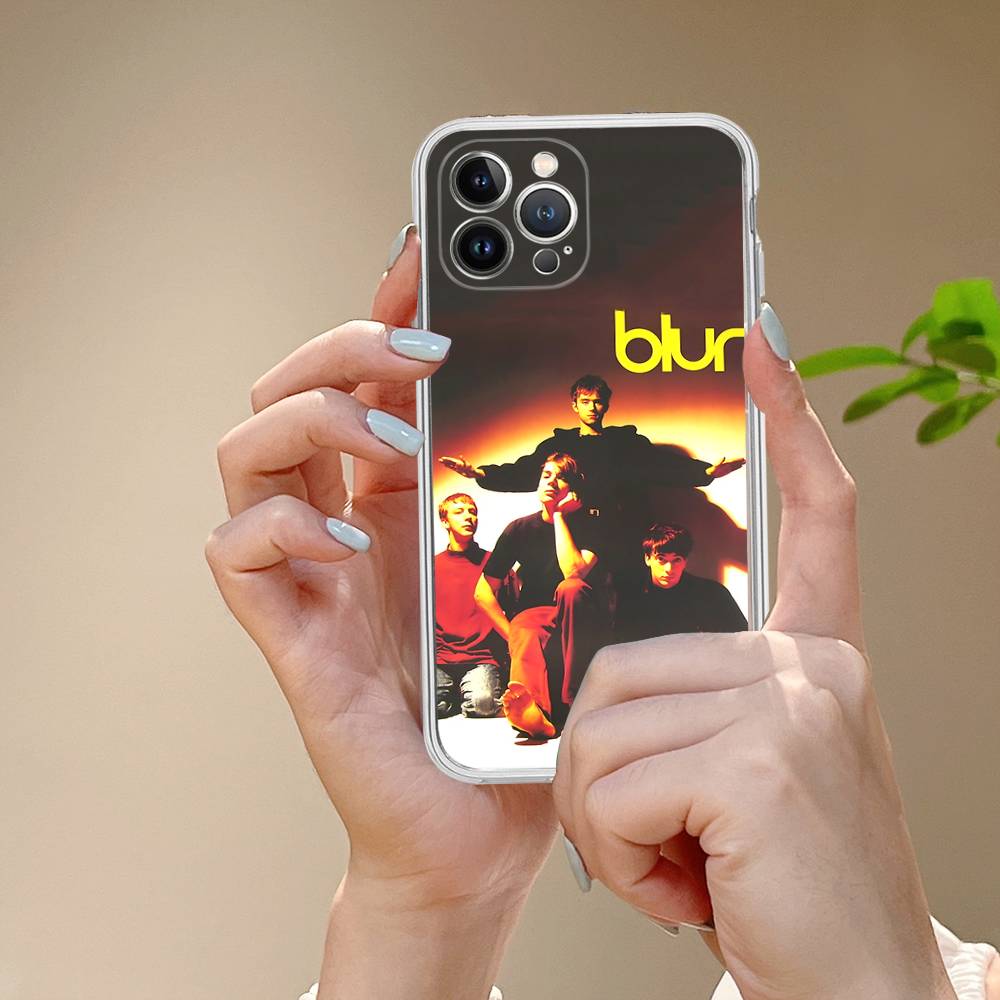 Band Musik Rapper B-Blur Vintage Phone Case For IPhone 11 13 16 12 17 14 15 Pro Max Plus Soft Clear Back Cover Coque