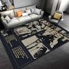 Kanye Album Cover Rug Design suitable as a non-slip mat for the living room or bedroom sofa
