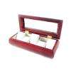 [H9737] - 'Wales' Wooden Watch Box for 5 Watches - 29x9x12 Cm