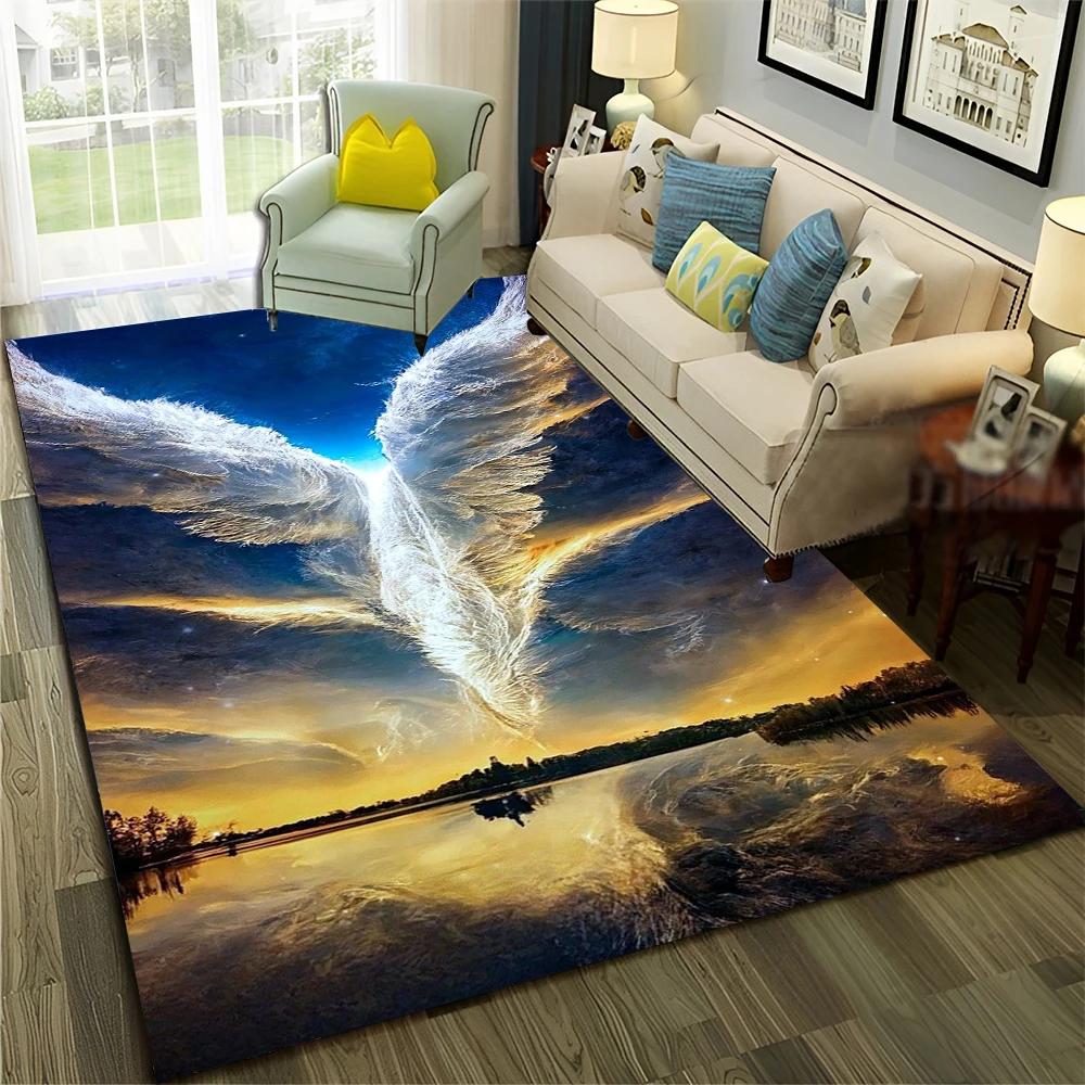 Dream Natural Tornado Cloud Twister Carpet Rug for Home Living Room Bedroom Sofa Doormat Decor,kids Area Rug Non-slip Floor Mat