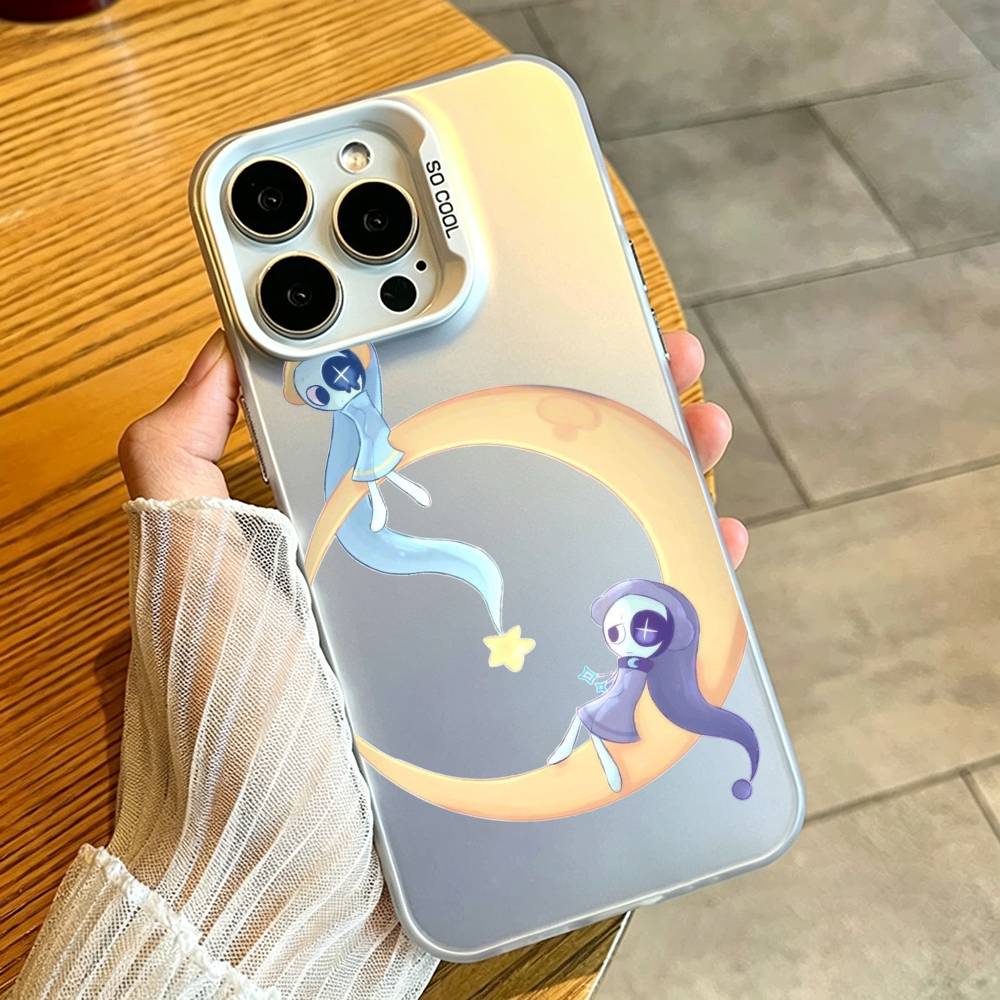Astro Dandys Game World Phone Case For iPhone 17,16,15,14,13,12,11 Plus,Pro Max,XS,Colorful Silver White Cover iPhone13PRO