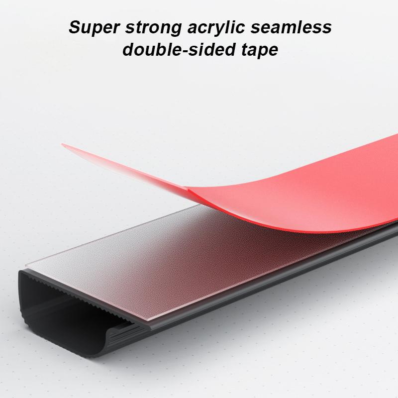 1pc 40cm/15.74in Self-Adhesive Cord Cable Organizer Table Wire Trough Cord Cover Channel Cabled Raceway