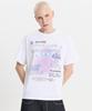 HOODHOOD Spray Alien Short Sleeve T-Shirt White