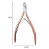 Stainless Steel Thickened Nail Clippers for Removing Dead Skin Ultra-fine Nails Art Repair Tool Keratin Eagle Nose Pliers 1pcs
