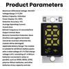 3-17V 1/2/3/4S Lithium Battery Power Meter Display Module Series Connected Battery Percentage Capacity Monitor Indicator Board