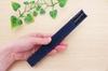 Folding Cherry Blossom 123009 Asahi-O Fan, Design, Black/Navy,