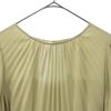 SNIDEL SWFO212009 Short sleeve Back design: Pleated one piece beige Women Used