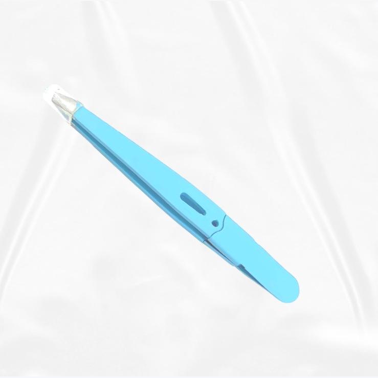 Eyebrow Tweezer Colorful Hair Beauty Fine Hairs Puller Stainless Steel Slanted Eye Brow Clips Removal Makeup Tools Beauty