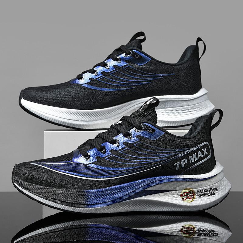 

Racing sports running shoes Professional marathon competition shoes Real explosion Carbon board friction Sound couple men s and women s sports shoes 45